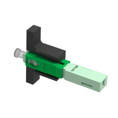 Simplex SC APC Fiber Optic Fast Connector 5 Χρησιμοποιείται για την συναρμολόγηση πεδίου δικτύου LAN με σύρμα