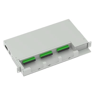 Δίκτυο ODN 24 πυρήνες APC SC τύπου 19 ιντσών Swing Patch Panel Οπτικό πλαίσιο διανομής