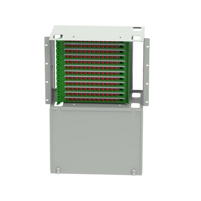 144 θύρες FC τύπου οπτικής ινώδους διανομής patchpanel για υπο-οπτική διανομή πλαίσιο