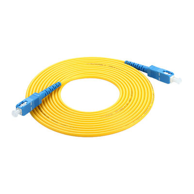 Εφοδιασμός οπτικών ινών SC UPC Οπτικές ίνες Patchcord για ταχεία σύνδεση οπτικών ινών