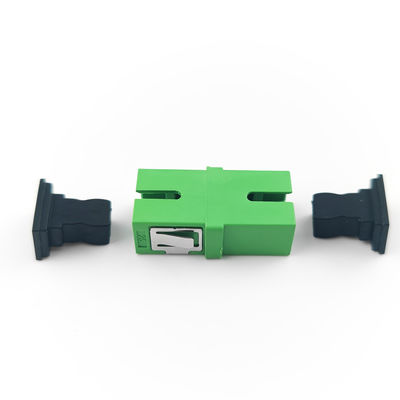 SC APC Earless Dustproof Simplex Coupler για ενεργή σύνδεση οπτικών ινών σε FTTH
