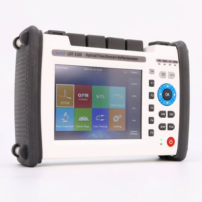 3 Τρόπος OTDR LOT5100 MINI Εξοπλισμός δοκιμής ινών για χειριστήριο καλωδίου FTTH οπτικής ινών χρόνου