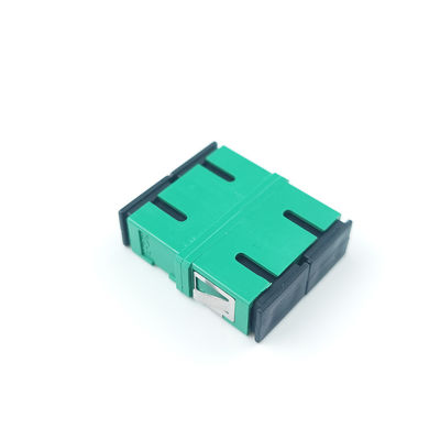 5 PBT Earless Dustproof Duplex Coupler SC Προσαρμοστής οπτικών ινών με APC