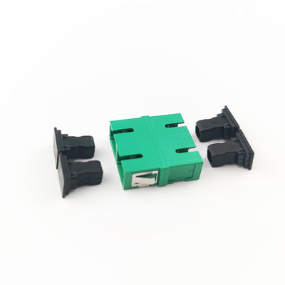 5 PBT Earless Dustproof Duplex Coupler SC Προσαρμοστής οπτικών ινών με APC