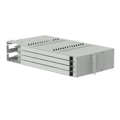 19 ιντσών οπτική ίνες Patch Panel Sub ODF για δίκτυο κέντρου δεδομένων ODN SC APC Swing Type