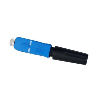 FTTH Simplex Field Assembly SC Καλώδιο πτώσης οπτικών ινών για ταχεία σύνδεση δικτύου