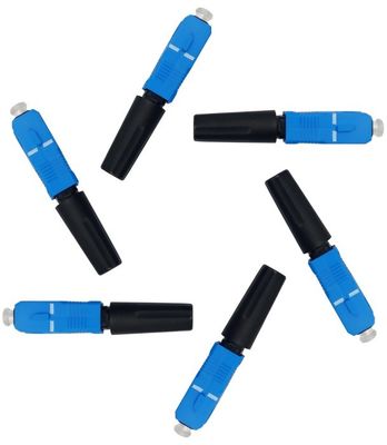 FTTH Simplex Field Assembly SC Καλώδιο πτώσης οπτικών ινών για ταχεία σύνδεση δικτύου