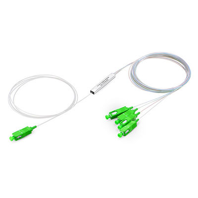 1310nm 1550nm μήκος κύματος PLC οπτική ίνα διαίρεση για δίκτυο FTTX προσαρμοσμένο μήκος