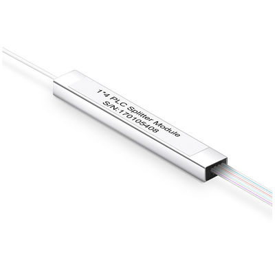 1310nm 1550nm μήκος κύματος PLC οπτική ίνα διαίρεση για δίκτυο FTTX προσαρμοσμένο μήκος