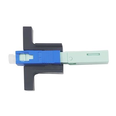 Σύνδεσμος ταχείας σύνδεσης οπτικών ινών Simplex SC UPC γυαλισμένο για την εγκατάσταση καλωδίου FTTH
