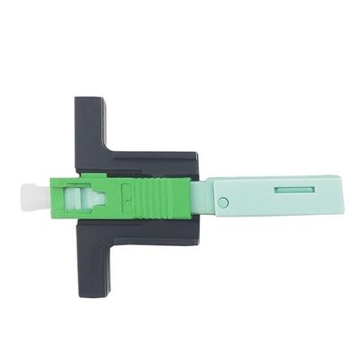 Σύνδεσμος ταχείας σύνδεσης οπτικών ινών Simplex SC UPC γυαλισμένο για την εγκατάσταση καλωδίου FTTH