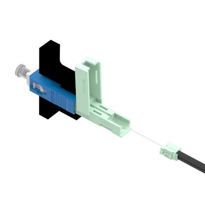 Σύνδεσμος ταχείας σύνδεσης οπτικών ινών Simplex SC UPC γυαλισμένο για την εγκατάσταση καλωδίου FTTH