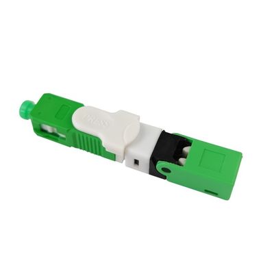 MAX≤0,5dB Απώλεια εισαγωγής SC UPC SM Simplex Fiber Optic Fast Connector για FTTH και Δίκτυο