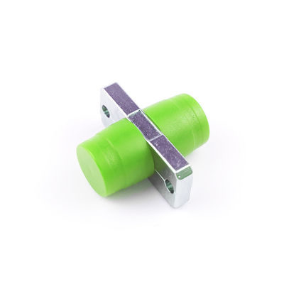 FTTH Simplex APC FC Διορθωτής οπτικών ινών με πράσινο χρώμα και ορθογώνιο χαρακτηριστικό