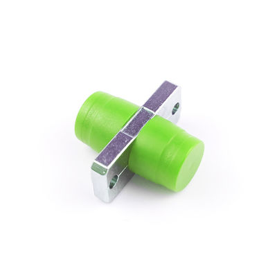 FTTH Simplex APC FC Διορθωτής οπτικών ινών με πράσινο χρώμα και ορθογώνιο χαρακτηριστικό