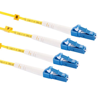 5 χρόνος LC UPC οπτική ίνα patchcord για ομαλές συνδέσεις