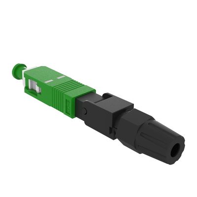 Simplex SC Fiber Optic Fast Connector UPC γυαλισμένο για συναρμολόγηση FTTH στο δίκτυο