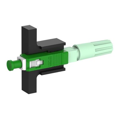 Δίκτυο Simplex SC Fiber Optic Fast Connector με UPC γυαλισμένο καλώδιο πτώσης -40- 85C