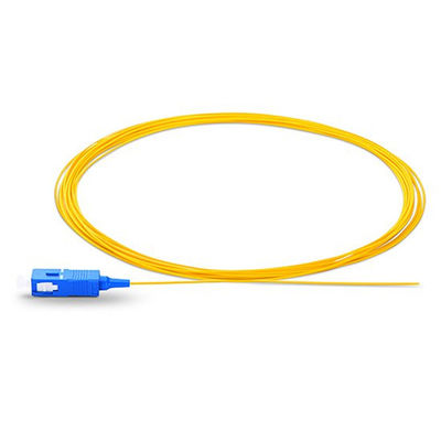 SCUPC Οπτική ίνα Pigtail Patchcord σε προσαρμόσιμο μήκος για την απόδοση