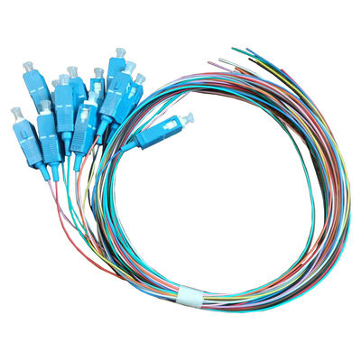 SCUPC Οπτική ίνα Pigtail Patchcord σε προσαρμόσιμο μήκος για την απόδοση