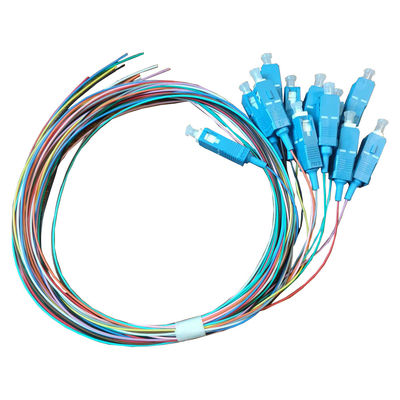 SCUPC Οπτική ίνα Pigtail Patchcord σε προσαρμόσιμο μήκος για την απόδοση