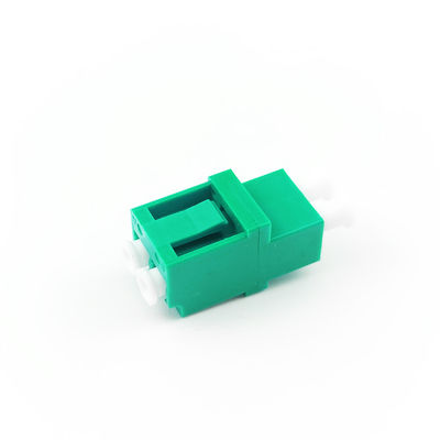 Πράσινο Duplex χωρίς αυτιά B LC APC Adapter οπτικών ινών για εφαρμογές FTTH