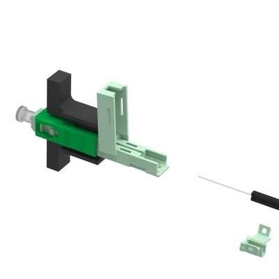 Simplex SC APC Fiber Optic Fast Connector 5 Χρησιμοποιείται για την συναρμολόγηση πεδίου δικτύου LAN με σύρμα