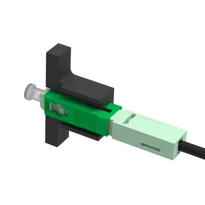 Simplex SC APC Fiber Optic Fast Connector 5 Χρησιμοποιείται για την συναρμολόγηση πεδίου δικτύου LAN με σύρμα
