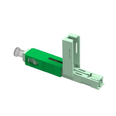 Simplex SC APC Fiber Optic Fast Connector 5 Χρησιμοποιείται για την συναρμολόγηση πεδίου δικτύου LAN με σύρμα