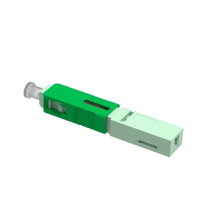 Simplex SC APC Fiber Optic Fast Connector 5 Χρησιμοποιείται για την συναρμολόγηση πεδίου δικτύου LAN με σύρμα