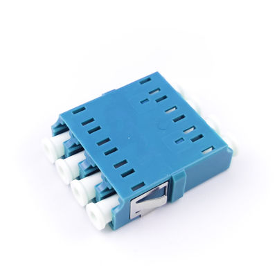 Διάσωση χώρου FTTH λύσεις Standard Flange Earless Square LC UPC οπτική ίνα προσαρμογέα