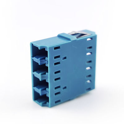 Διάσωση χώρου FTTH λύσεις Standard Flange Earless Square LC UPC οπτική ίνα προσαρμογέα