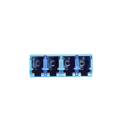 Διάσωση χώρου FTTH λύσεις Standard Flange Earless Square LC UPC οπτική ίνα προσαρμογέα