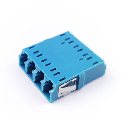 Διάσωση χώρου FTTH λύσεις Standard Flange Earless Square LC UPC οπτική ίνα προσαρμογέα