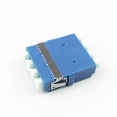 Διάσωση χώρου FTTH λύσεις Standard Flange Earless Square LC UPC οπτική ίνα προσαρμογέα