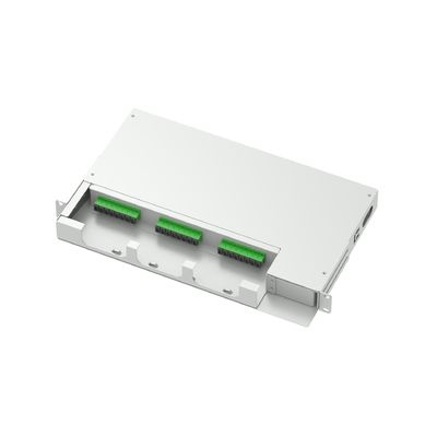 Δίκτυο ODN 24 πυρήνες APC SC τύπου 19 ιντσών Swing Patch Panel Οπτικό πλαίσιο διανομής