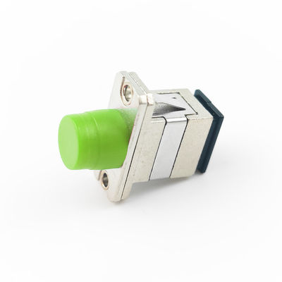 FTTH 1 Port Metal SCAPC FCAPC Υβριδικοί προσαρμογείς οπτικών ινών Συνδετήρες για τον καλύτερο εξοπλισμό