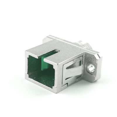 FTTH 1 Port Metal SCAPC FCAPC Υβριδικοί προσαρμογείς οπτικών ινών Συνδετήρες για τον καλύτερο εξοπλισμό