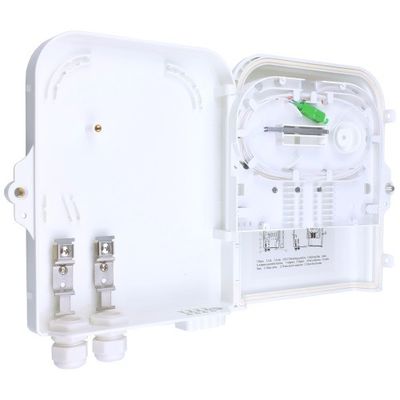 Τείχος/Πόλος Mount 8 πυρήνες εξωτερικό FTTH οπτικό τερματικό κουτί διανομής ινών με 3 φορές