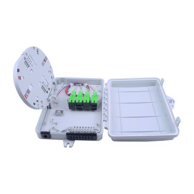 Δικαίωμα πρόσβασης σε εξωτερικό FTTH IP65 8 πυρήνες Τερματιστικό κουτί οπτικών ινών για διανομή δικτύου