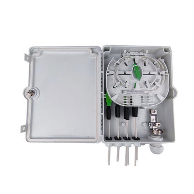 Τείχος στύλος Mount Fiber Optic διανομή κουτί για δίκτυο FTTH IP65 εξωτερικά 8 πυρήνες