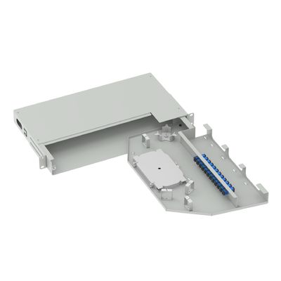 Δίκτυο ODN 19 ιντσών Swing Patch Panel Οπτικό εξοπλισμό ινών με 12 πυρήνες SC UPC τύπου 5