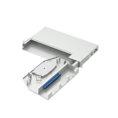 Δίκτυο ODN 19 ιντσών Swing Patch Panel Οπτικό εξοπλισμό ινών με 12 πυρήνες SC UPC τύπου 5