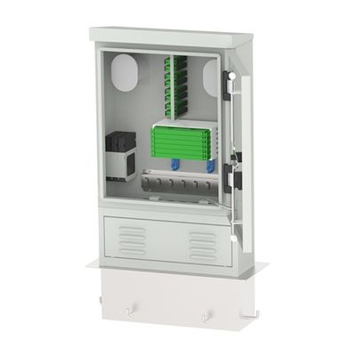 Τύπος συνδετήρα SC FC LC ST FDC 48A FTTH εξωτερικό υδατοασφαλές ντουλάπι διανομής ινών