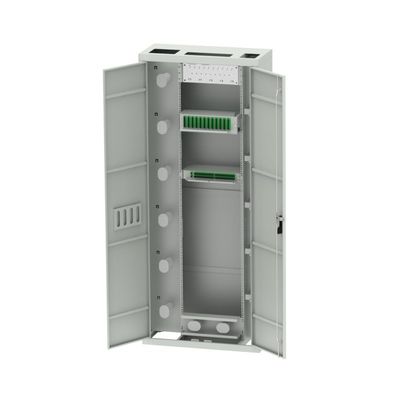 Χάλυβα από ψυχρή έλαση 19 ιντσών Patchpanel εσωτερικό πλατό διανομής οπτικών ινών ODF