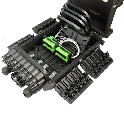 16 Dropcable Ports Fiber Optic Distribution Box IP68 FTTH SC Συνδέτης Δίκτυο FTTX Διαχωριστής