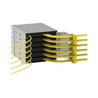 10 144-Core FTTH εξωτερικό υλικό διανομής ινών για δίκτυα τηλεπικοινωνιών υψηλής χωρητικότητας
