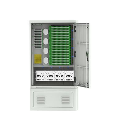 Γκρι FDC 288A ip65 FTTH SMC Εξωτερικό ντουλάπι διανομής ινών με 10ετή εγγύηση