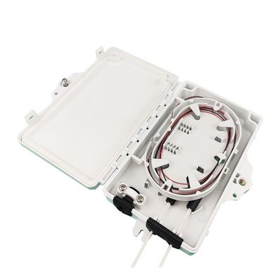 Διανομή δικτύου πρόσβαση εξωτερική FTTH IP65 οπτική ίνα τερματισμός κουτί 2 πυρήνες PC ABS