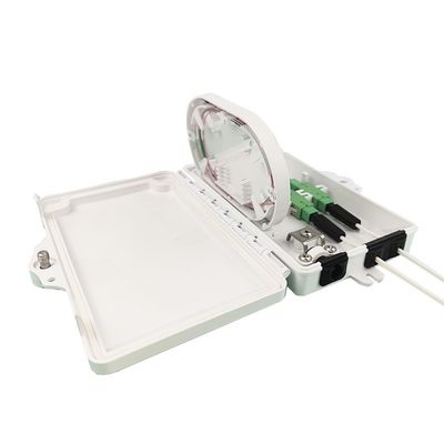 Διανομή δικτύου πρόσβαση εξωτερική FTTH IP65 οπτική ίνα τερματισμός κουτί 2 πυρήνες PC ABS